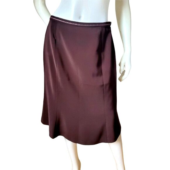 Travis Ayers 8 Vintage Y2K Skirt Suit Set Business Blazer Outfit Embroidered - Picture 11 of 14